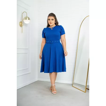 Vestido Godê com Cinto - Imagem 12