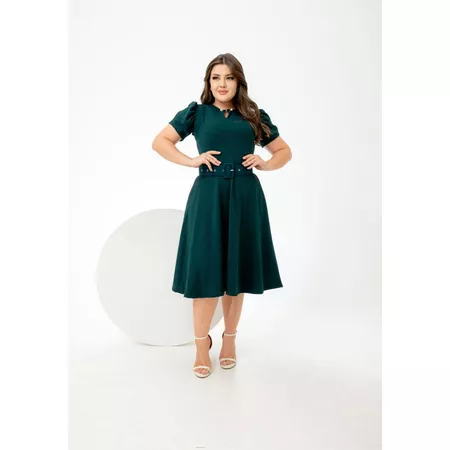 Vestido Godê com Cinto - Imagem 6