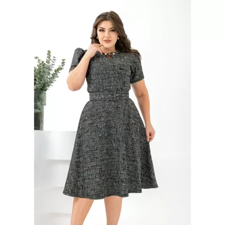 Vestido Godê com Cinto - Imagem 4