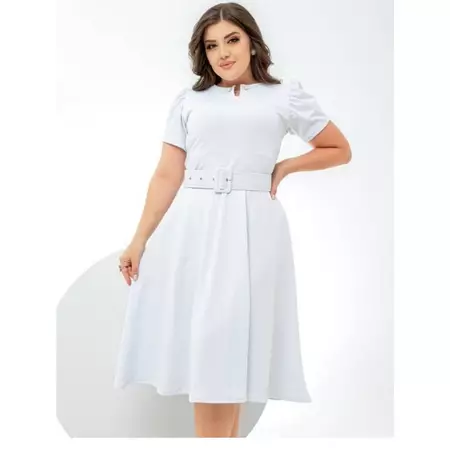 Vestido Godê com Cinto - Imagem 2