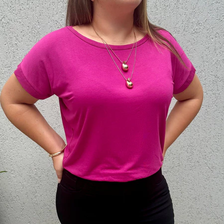 Blusa Feminina Básica Tecido em Malha - Imagem 10