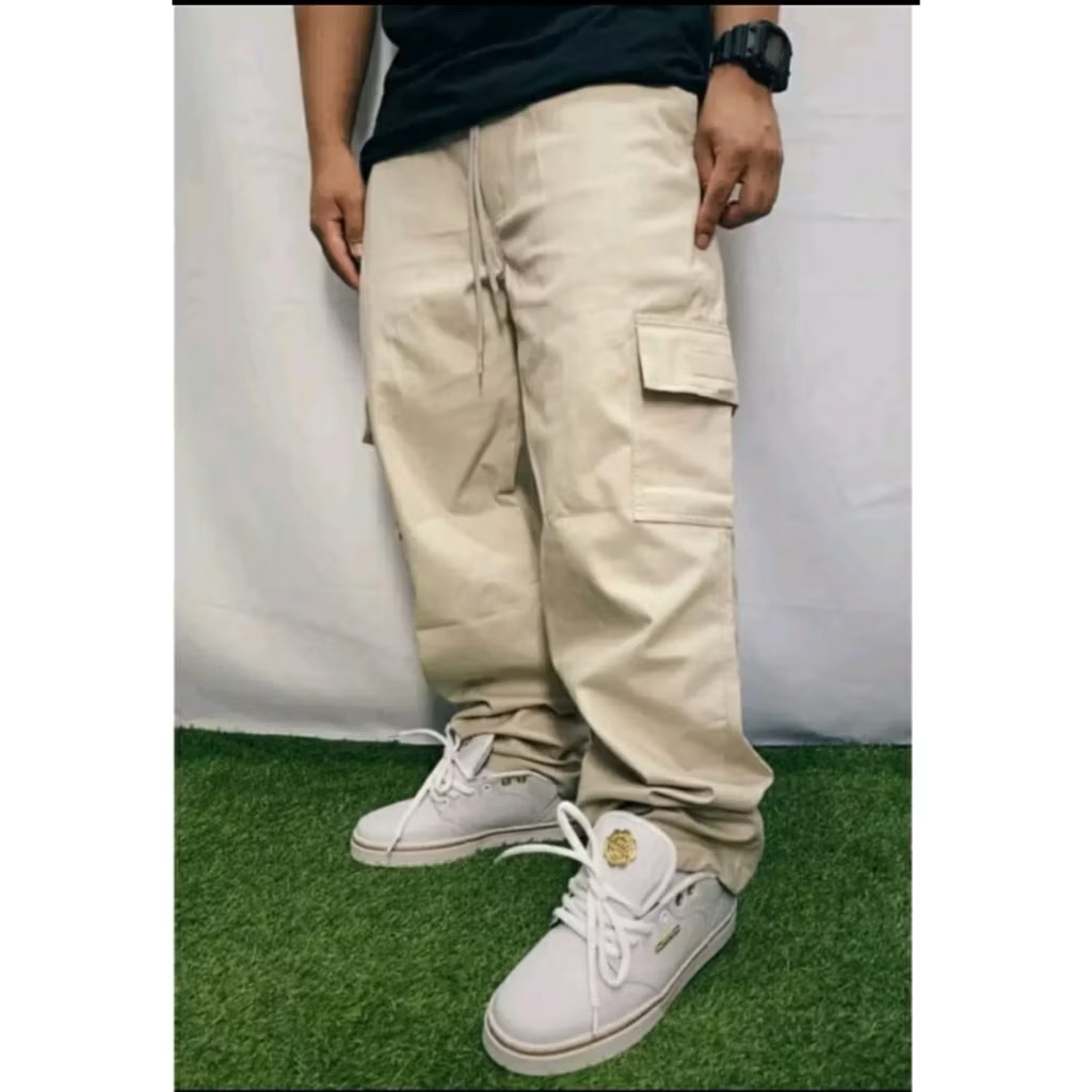 Calça Cargo 6 Bolsos skate Larga - Imagem 7