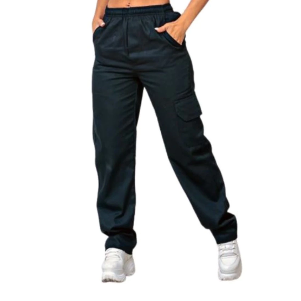 Calça Cargo Feminina Sem Punho - Imagem 2